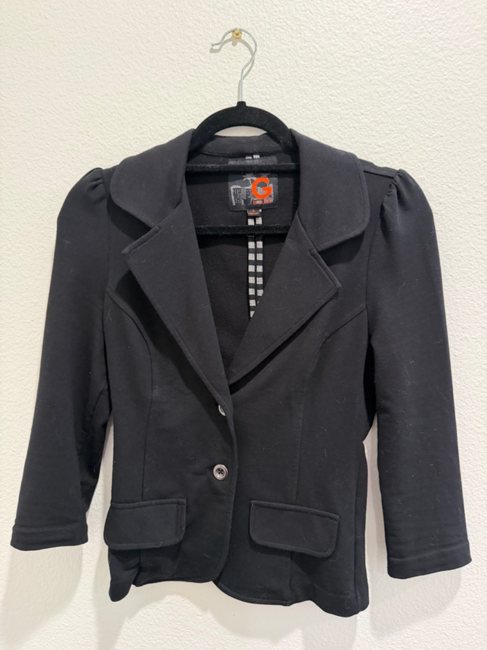 [LIKE 🆕] Guess: Soft Black Blazer (Small)